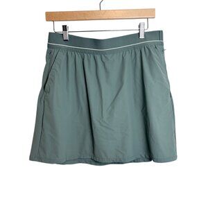 Soybu Women's Green Athletic Skort With Built-In Shorts Size S Polyester Blend